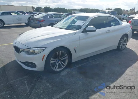 2015 BMW 428I из США, поврежденный, VIN WBA3V5C53FP752873